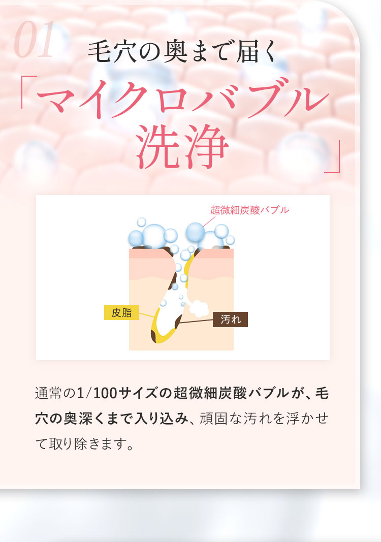 マイクロバブル洗浄